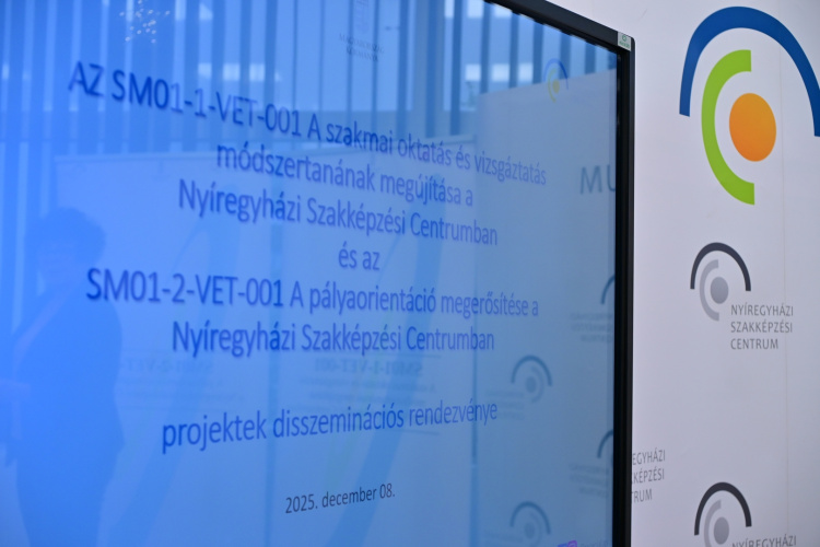 Háromszáz projekt, új módszertan, élményalapú tanulás – fejlesztések a Nyíregyházi Szakképzési Centrumban