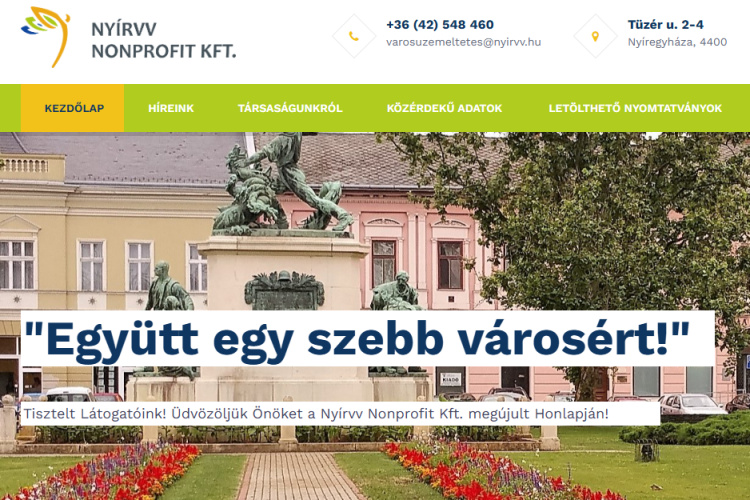 Ünnepi rend szerint működik a NYÍRVV: ügyfélszolgálati szünet, ingyenes parkolás és változó piaci nyitvatartás