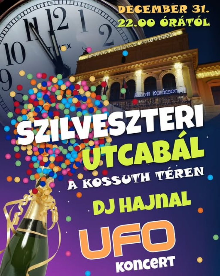  Az igen, szerdán is tele lesz a Kossuth tér! – UFO-val érkezik  az új esztendő