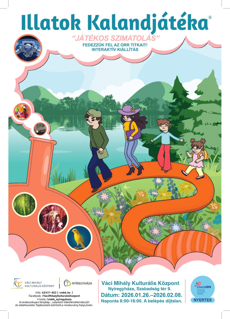 Játékos szimatolás Nyíregyházán – különleges illatutazás várja a gyerekeket a Váci Mihály Kulturális Központban