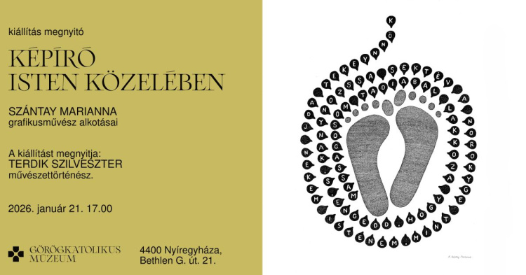 Szántay Marianna grafikái láthatók a Görögkatolikus Múzeumban