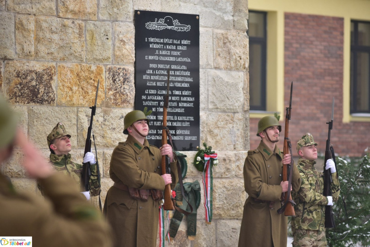 Új emlékhelyet avattak Nyíregyházán a doni hősök tiszteletére 