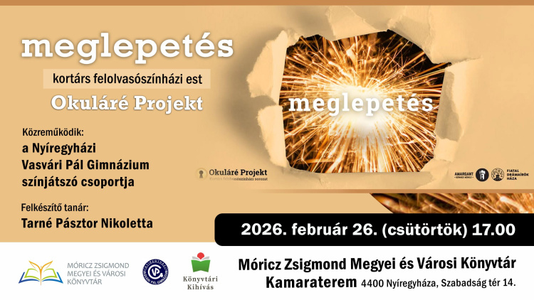 Meglepetés – amikor a kortárs szöveg színpaddá válik