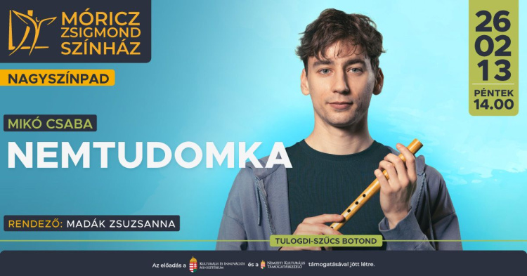 Tudja, ki Nemtudomka? Új szerepéről mesélt a Tündérkertből érkezett fiatal színész