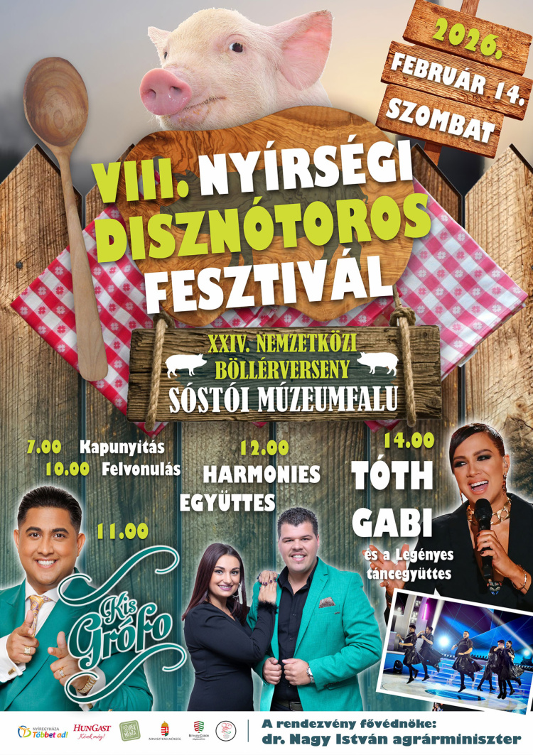 Már fenik a késeket a böllérek – a Múzeumfaluban ismét megrendezik a Nyírségi Disznótoros Fesztivált
