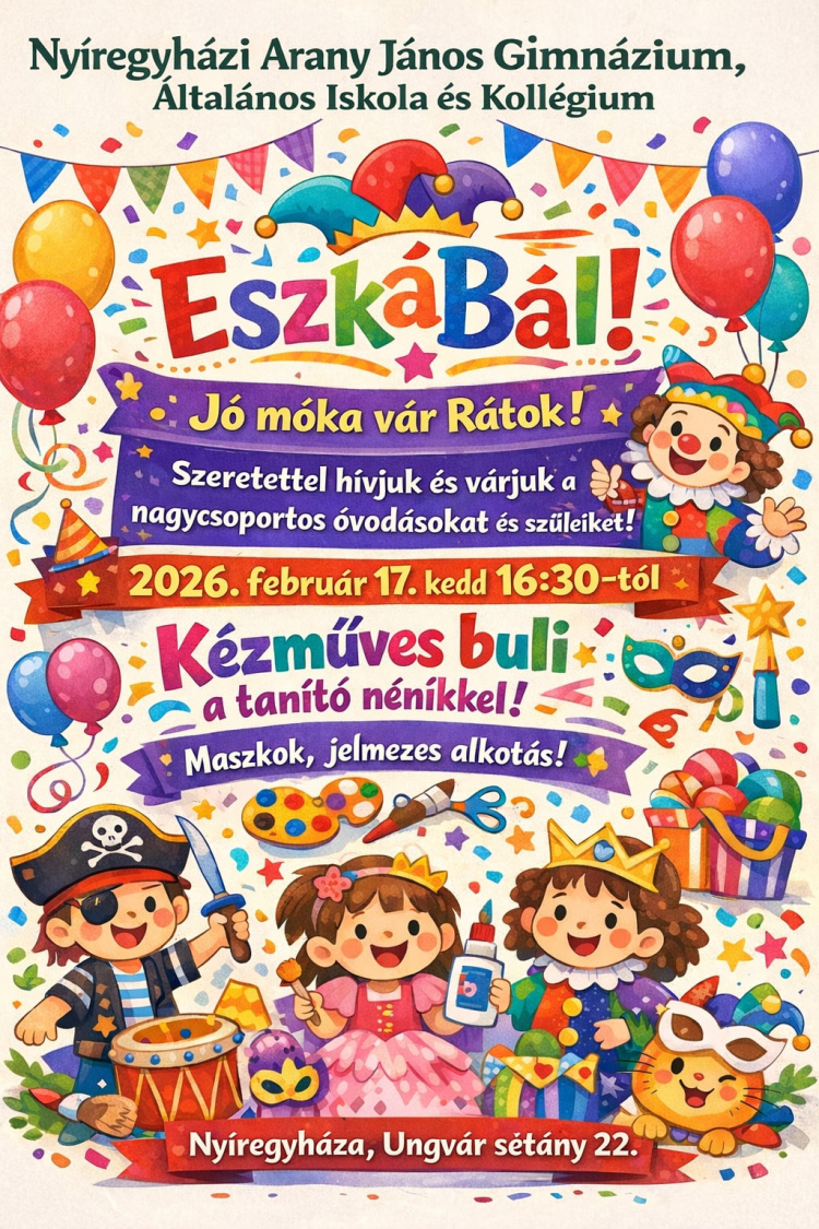 Iskolacsalogató foglalkozás a Nyíregyházi Arany János Gimnáziumban