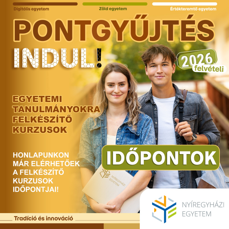 Kezdődnek a kurzusok – a tanulmányokra felkészítő foglalkozások időpontjai elérhetők az NYE honlapján