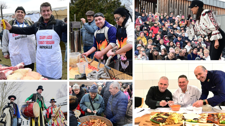 „A fülétől a farkáig” – húszezer látogatót csábított a Nyírségi Disznótoros