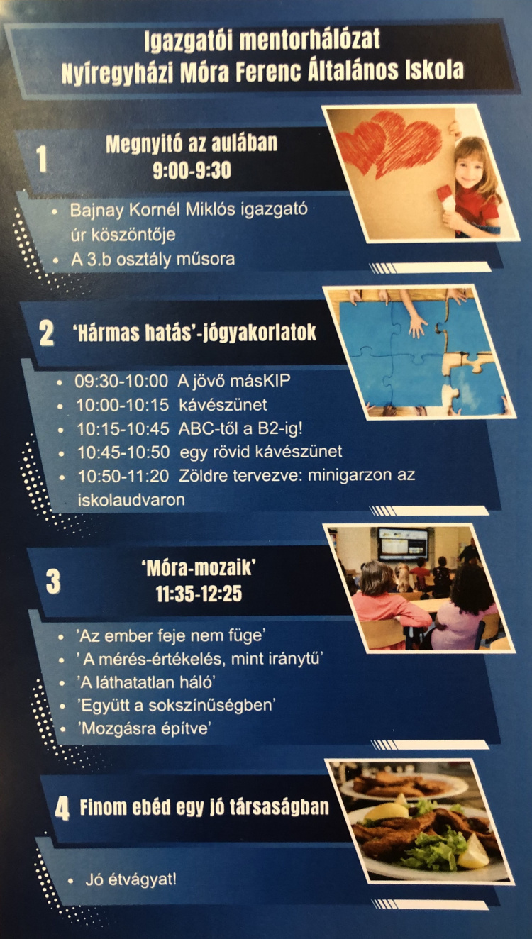 A Nyíregyházi Móra Ferenc Általános Iskola szakmai napot rendez március 5-én