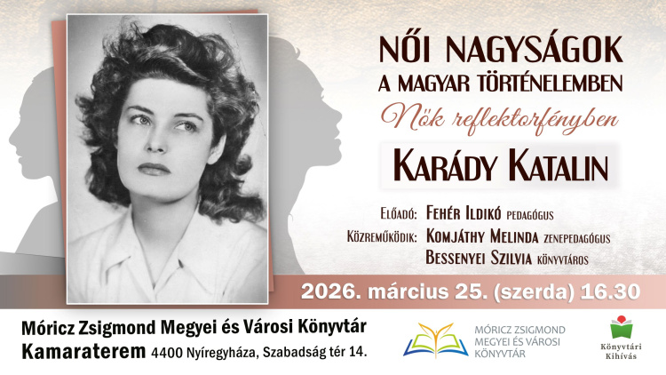 Karády Katalin kerül reflektorfénybe a könyvtárban