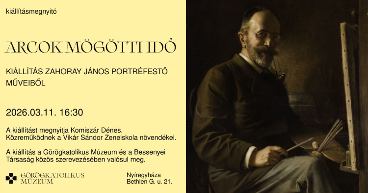 Új kiállításra készülnek a Görögkatolikus Múzeumban: Zahoray János festészetét ismerhetjük me