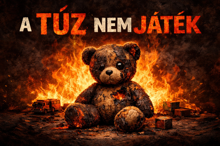 A tűz nem játék – alkotói pályázatra várják a fiatalok munkáit