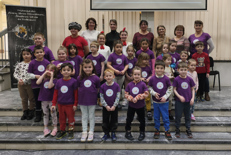 Mesés pénzügyi kaland várta az óvodásokat az Arany János Gimnáziumban