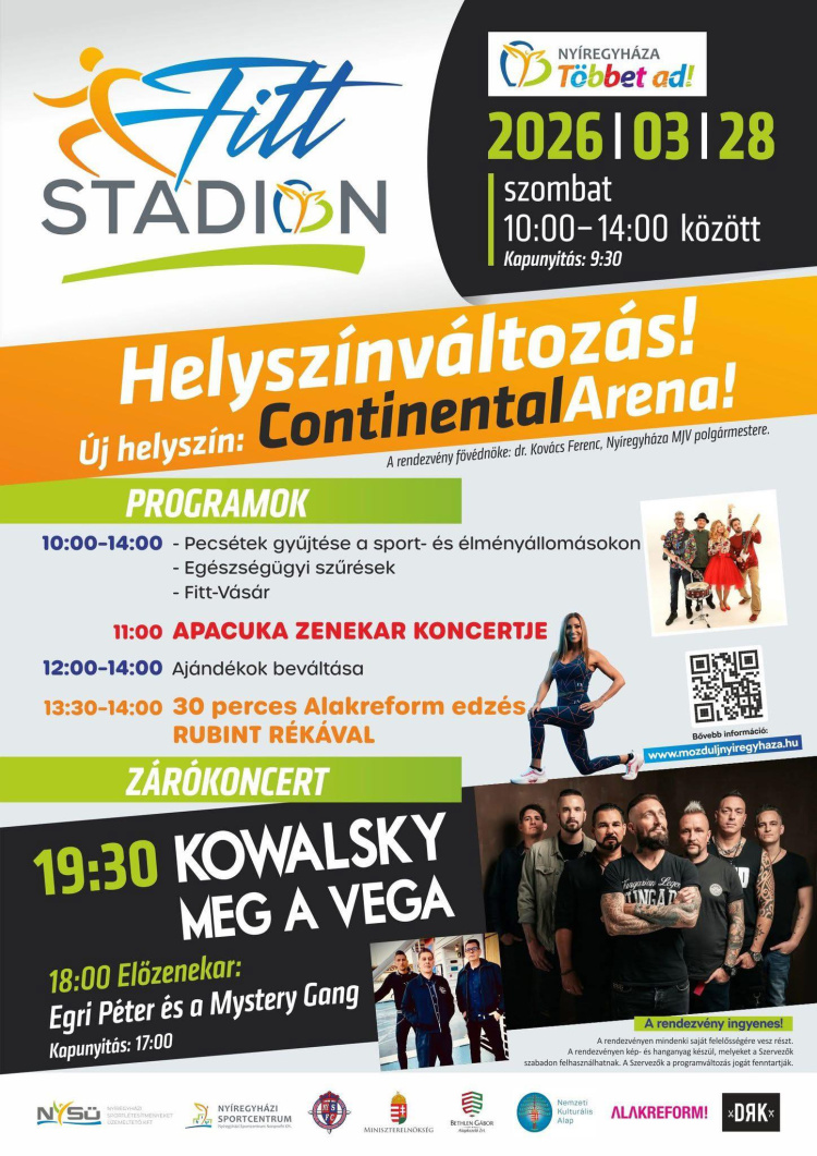 Koncertek és sportprogramok az Arénában!                         