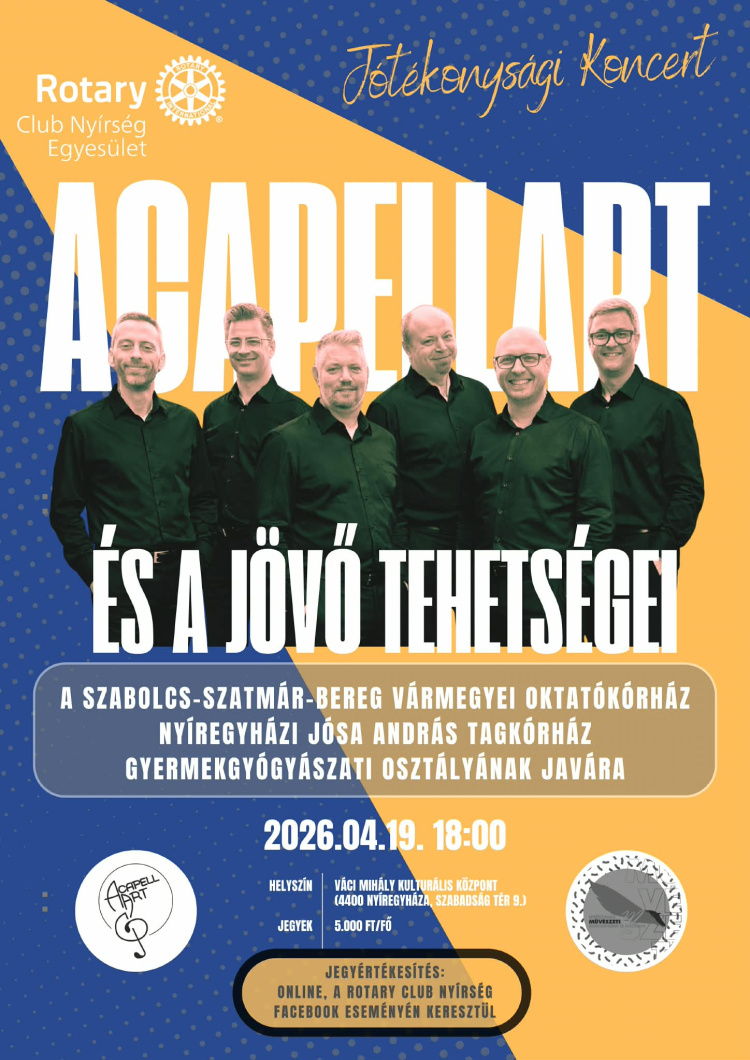 A zene erejével segítenek – jótékonysági koncertet rendeznek Nyíregyházán