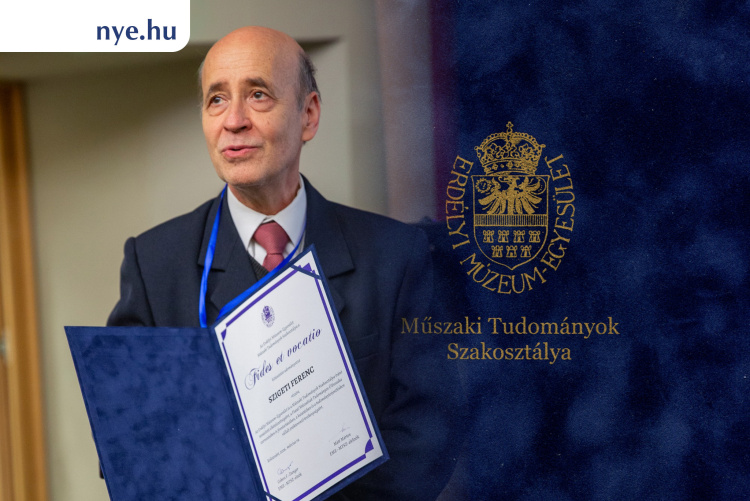 „Fides et vocatio” kitüntetést kapott Szigeti Ferenc, a Nyíregyházi Egyetem tanszékvezetője