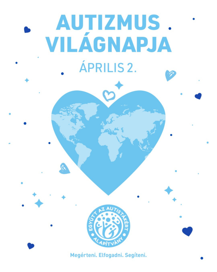 Kék fénybe borul a Városháza az autizmus világnapján