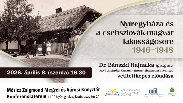 Lakosságcsere és sorsfordító évek – történelmi előadás a könyvtárban