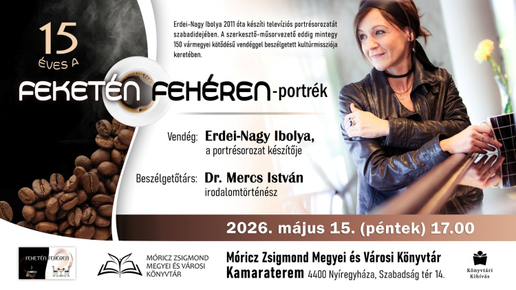 Tizenöt éves a Feketén fehéren portrésorozat
