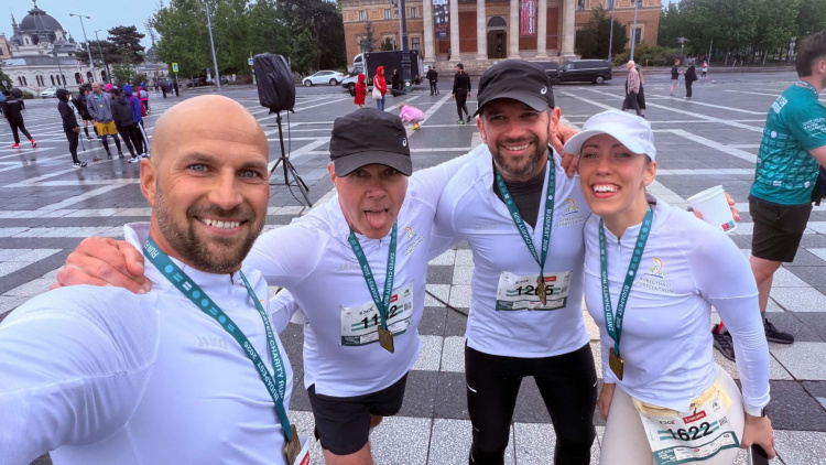 Jótékonysági futáson a Sportcentrum dolgozói                              