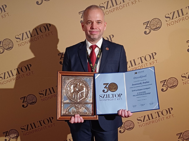 Rangos országos elismerést kapott egy nyíregyházi pedagógus