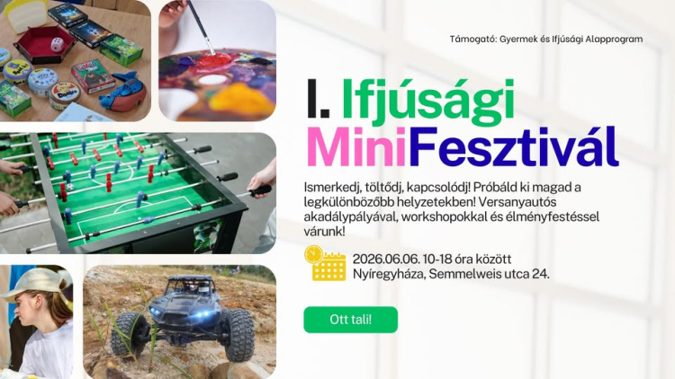 Fiatal vállalkozókkal, VR-élményekkel és workshopokkal folytatódik az Ifjúsági MiniFesztivál