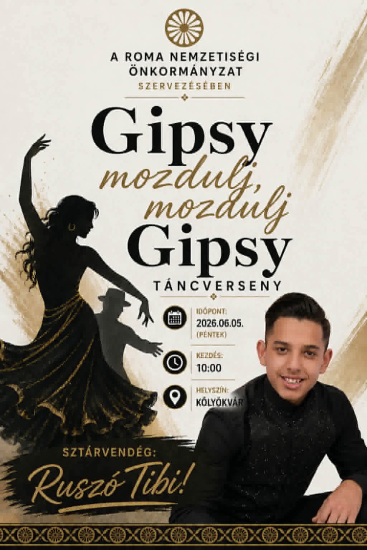 Mozdulj Gipsy! – Táncversennyel ünneplik a roma kultúrát a Kölyökvárban