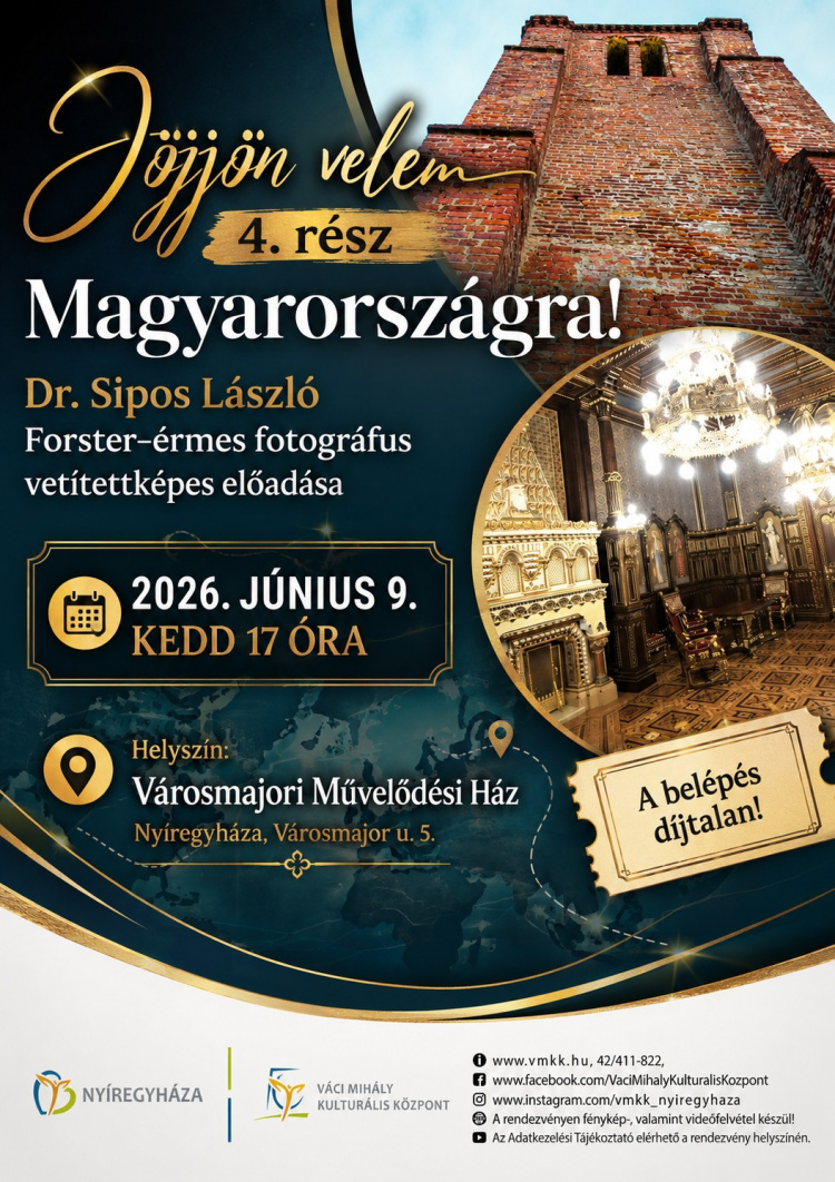 Magyarország rejtett kincsei nyomában – folytatódik Dr. Sipos László előadássorozata