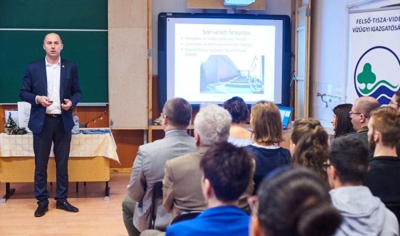 Továbbtanulásra buzdította a diákokat a Nyíregyházára érkezett Országjáró Vízügyi Roadshow