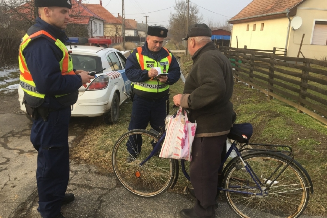 Fokozott ellenőrzés a gyalogosok és kerékpárosok biztonsága érdekében