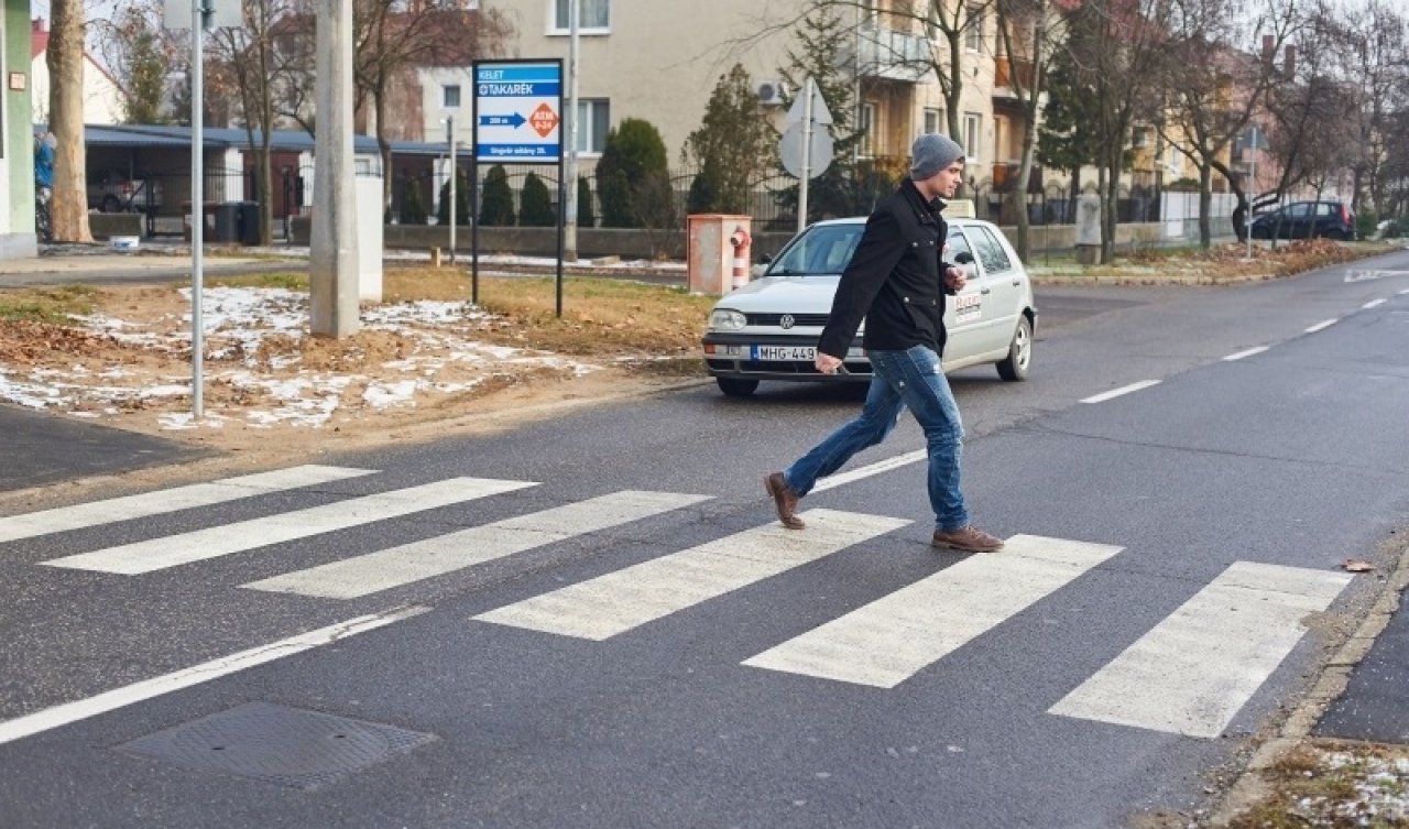 Újabb gyalogátkelőhelyet adtak át – idén már az ötödiket