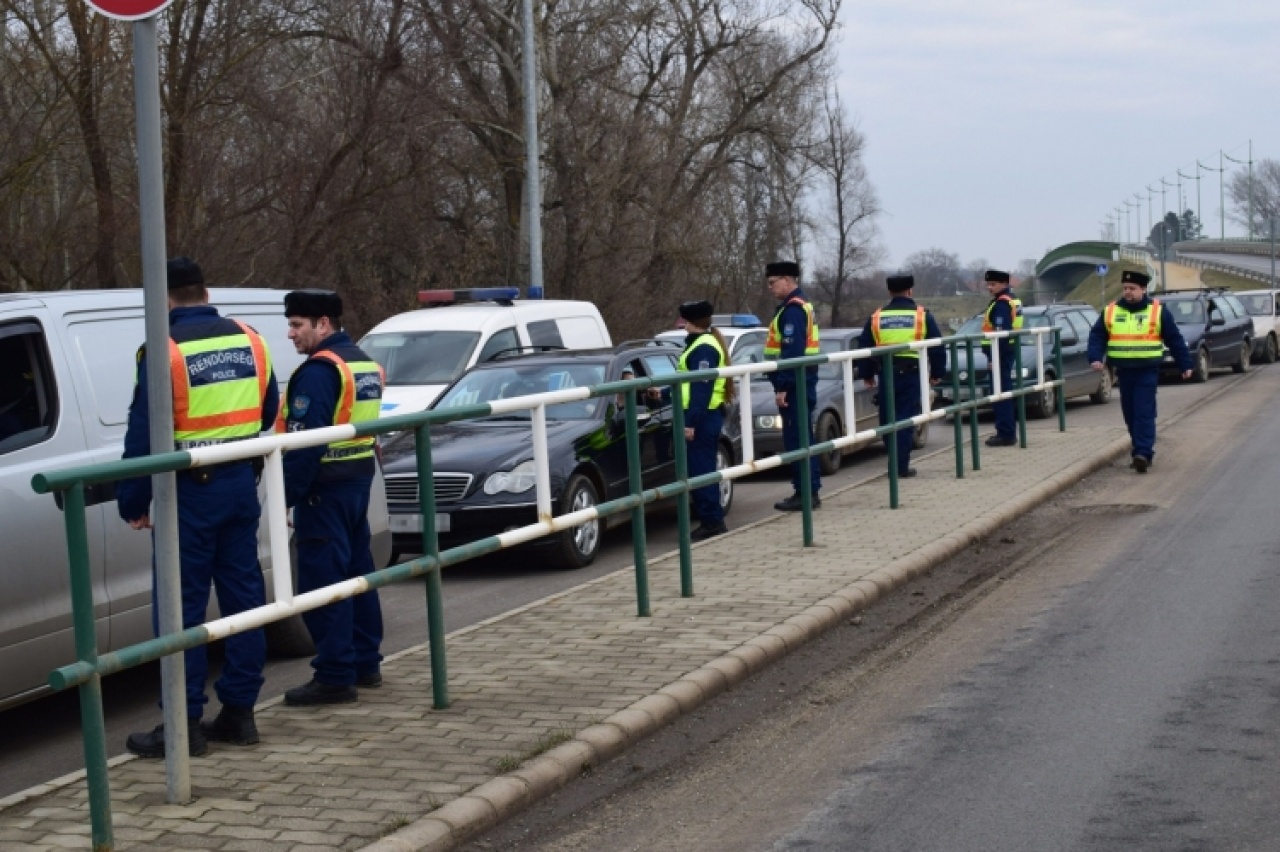 Fokozott ellenőrzést tartottak a megyei rendőrök